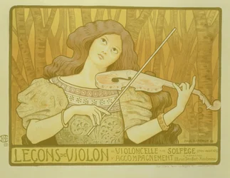 Reproduction of a poster advertising 